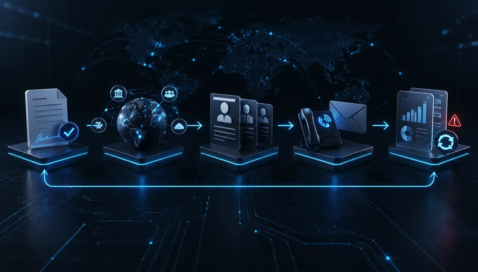 Authorized engagement stages from approval and scoping to testing, reporting and retesting